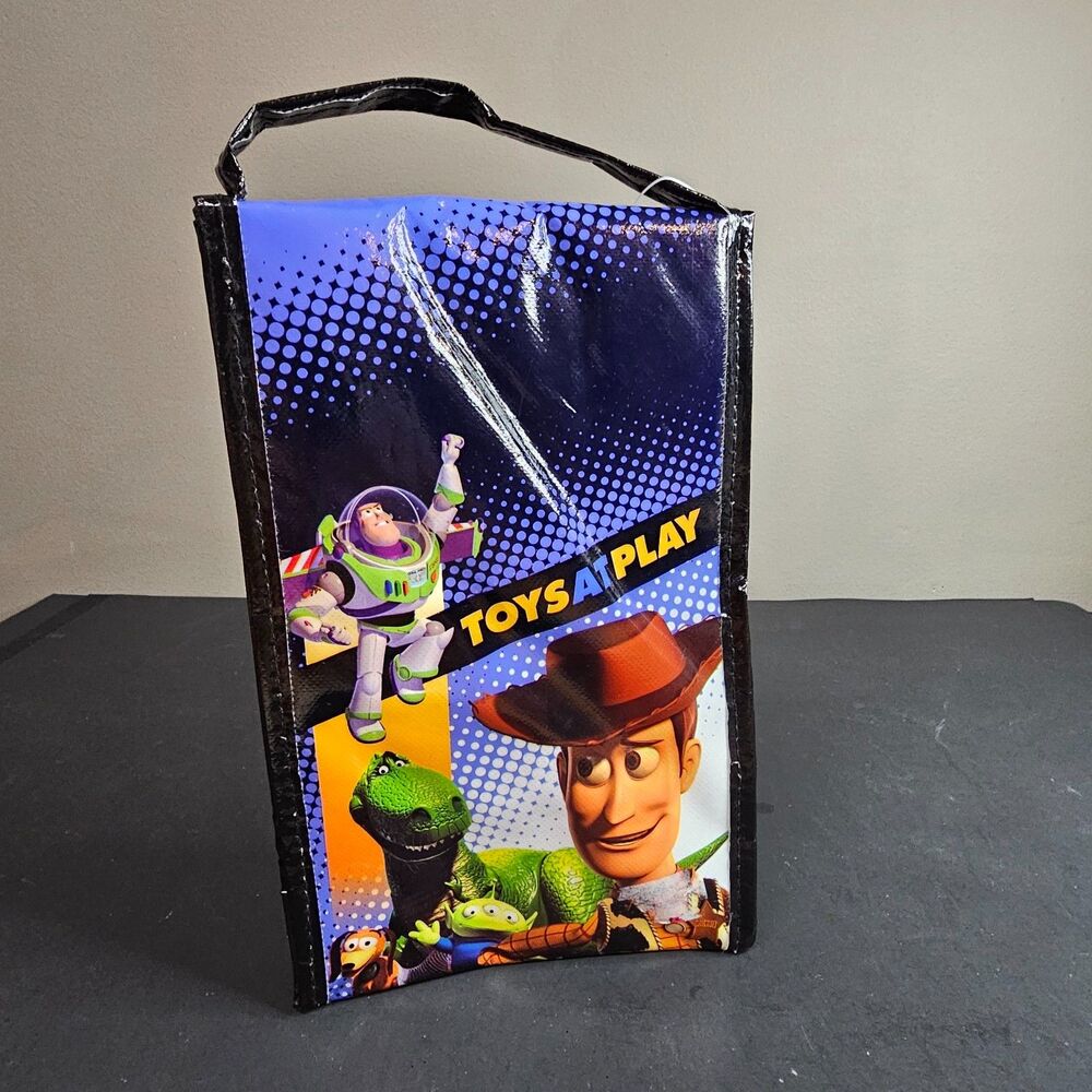 NWOT Vtg Toy Story Insulated Lunchbox No One Gets Left Behind Toys At Play